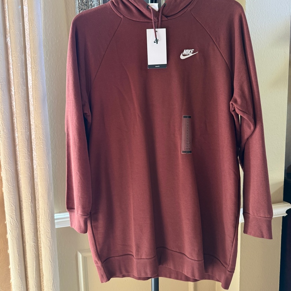 Nike Essentials Fleece Hoodie Sweatshirt Dress